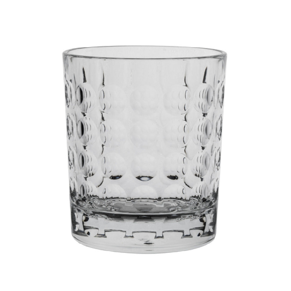 Steelite 7030DR049 Cut Tumbler 10 Oz. (H 3-5/8" M 3-1/8" T 3-1/8" B 2-3/4") Polycrystal®