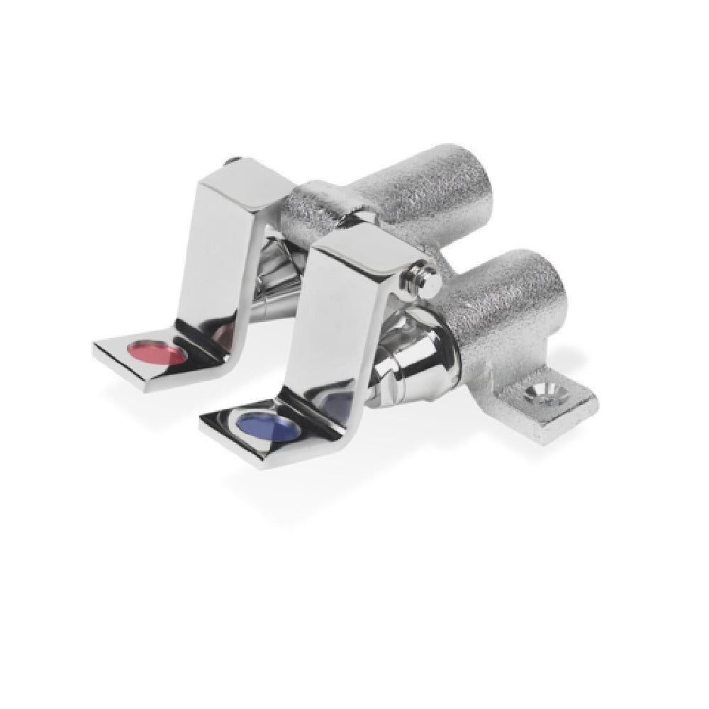 Steel Works Stainless SWSSDFV Double Foot Valve For Pedestal Hand Sinks
