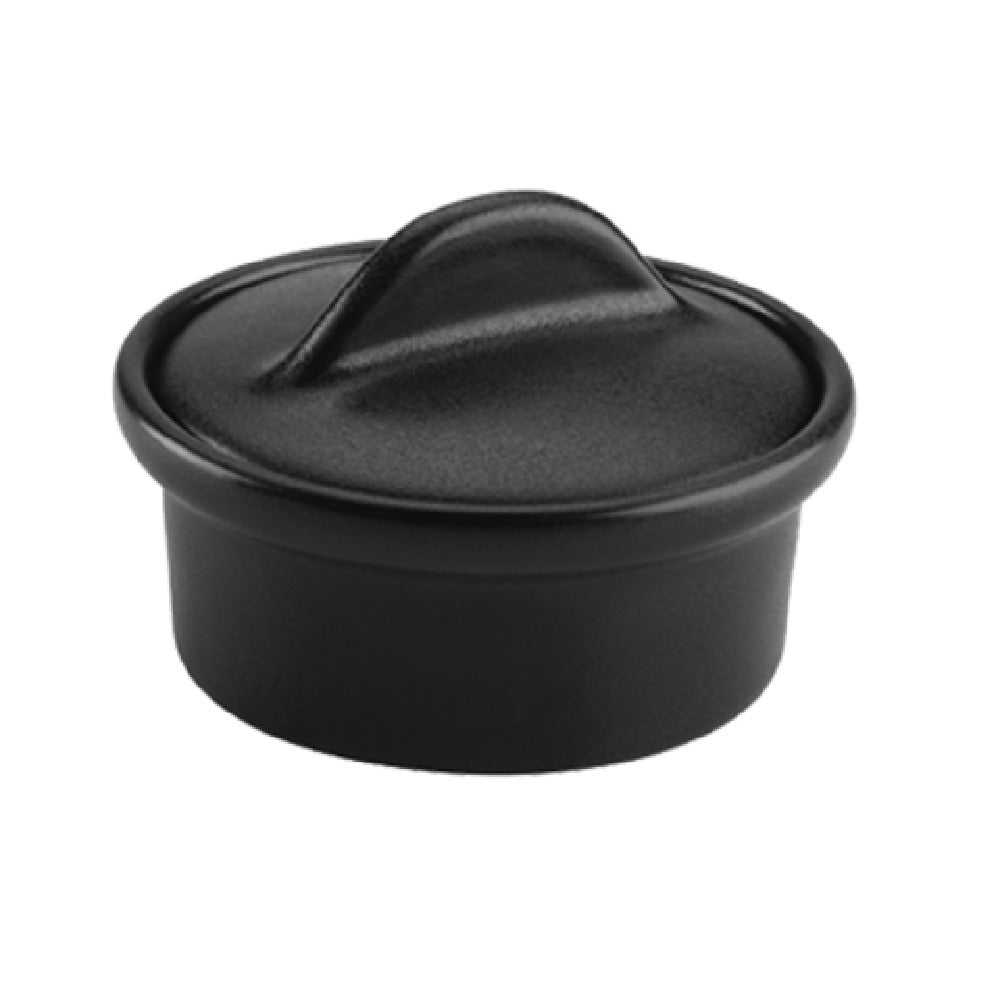 Hall China HL630BFCA Casserole Dish 9 Oz. 4-3/4" Dia. X 2-1/4"H