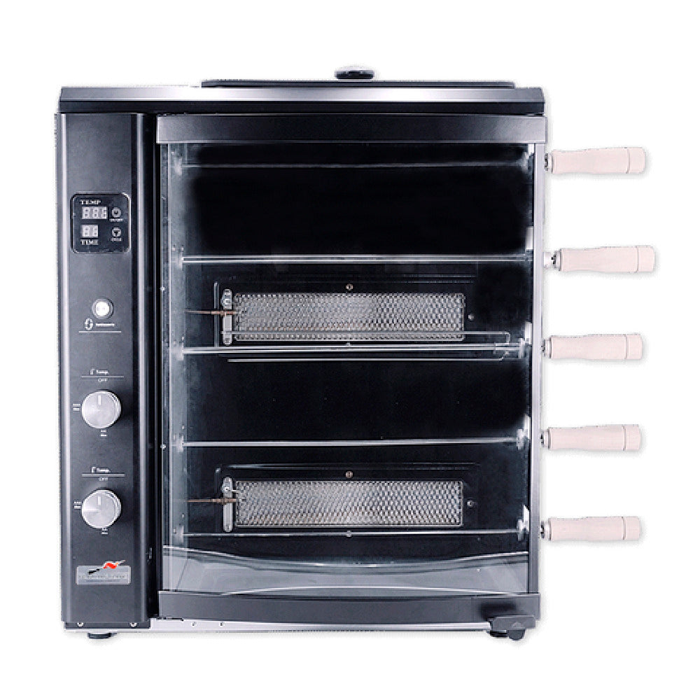 Skyfood Equipment BG-05LXK BLACK Brazilian Flame Outdoor Rotisserie Portable LP Gas