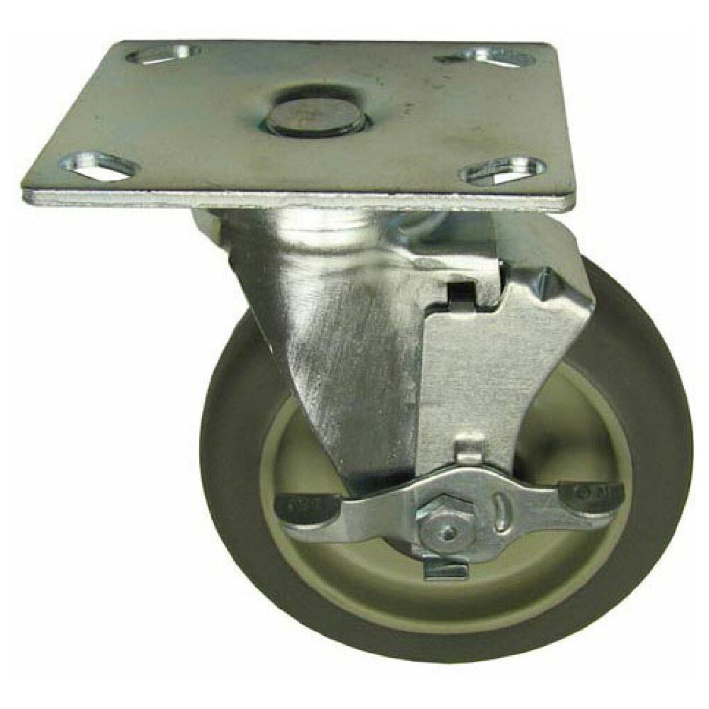 Private Label 262429 Plate Mnt Castr W/brk 5 W 3 3/4 X 4 1/2