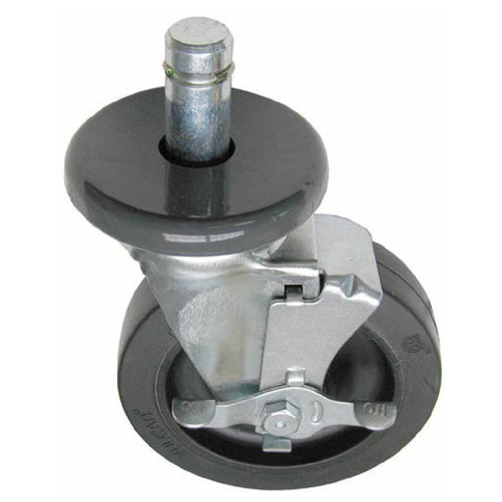 Private Label 262923 Stem Caster (w/brake) 5" Wheel For 1" Tubing