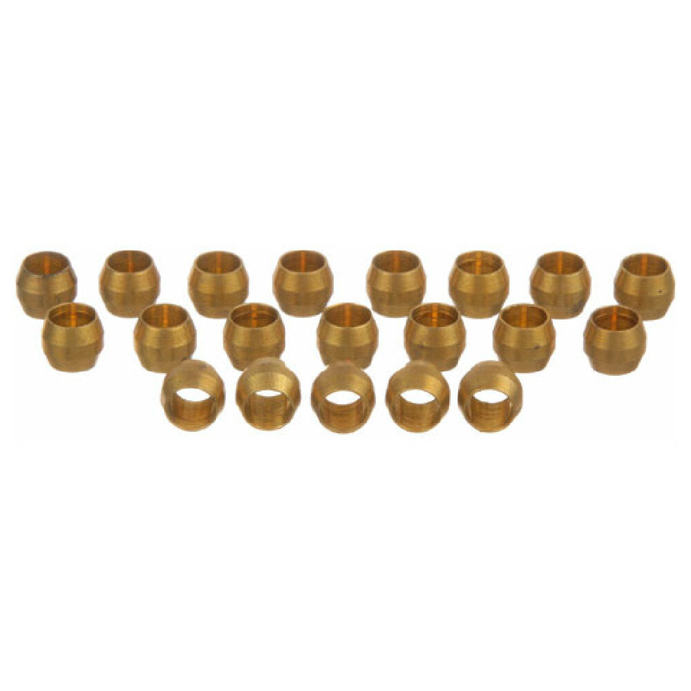Private Label MVR263672 Ferrule Brass 3/16" (20/pkg)