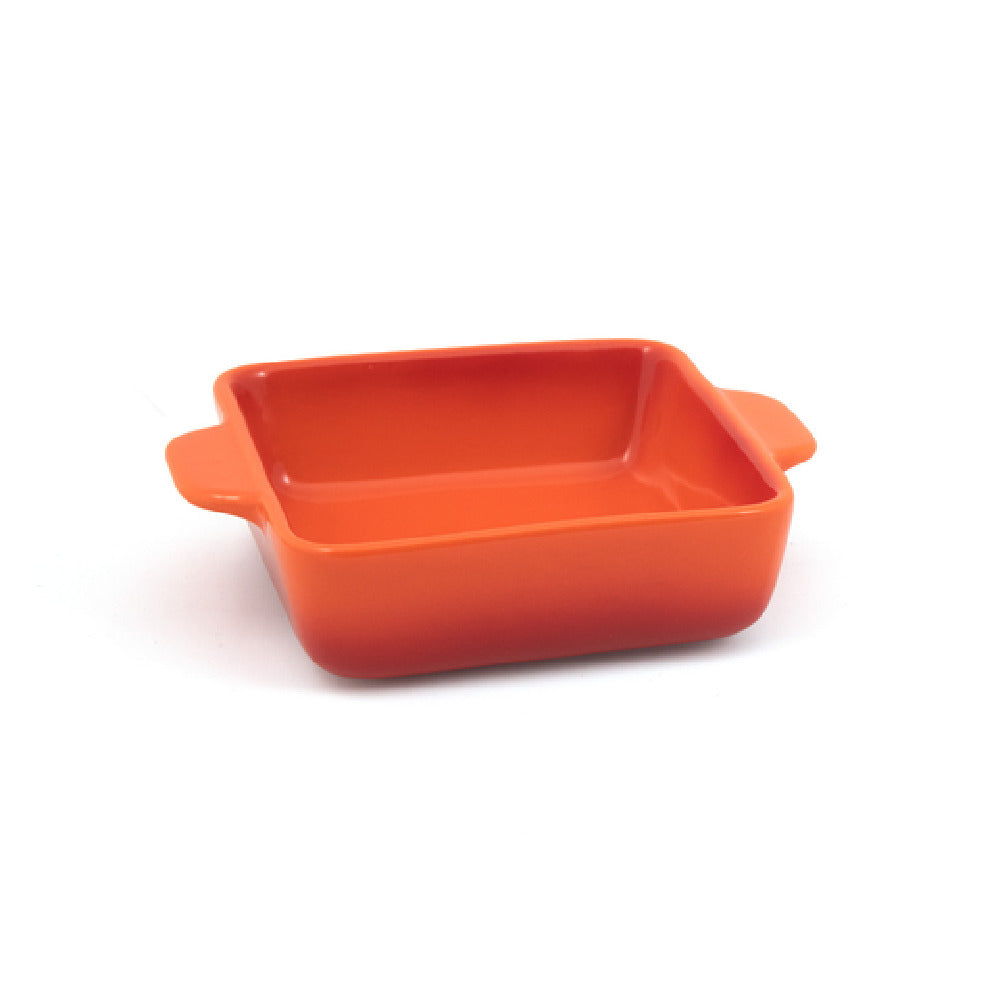 FOH DBO138ORC23 Kiln® Ovenware Dish 14 Oz. 6-1/4" X 5-1/4" X 1-3/4"