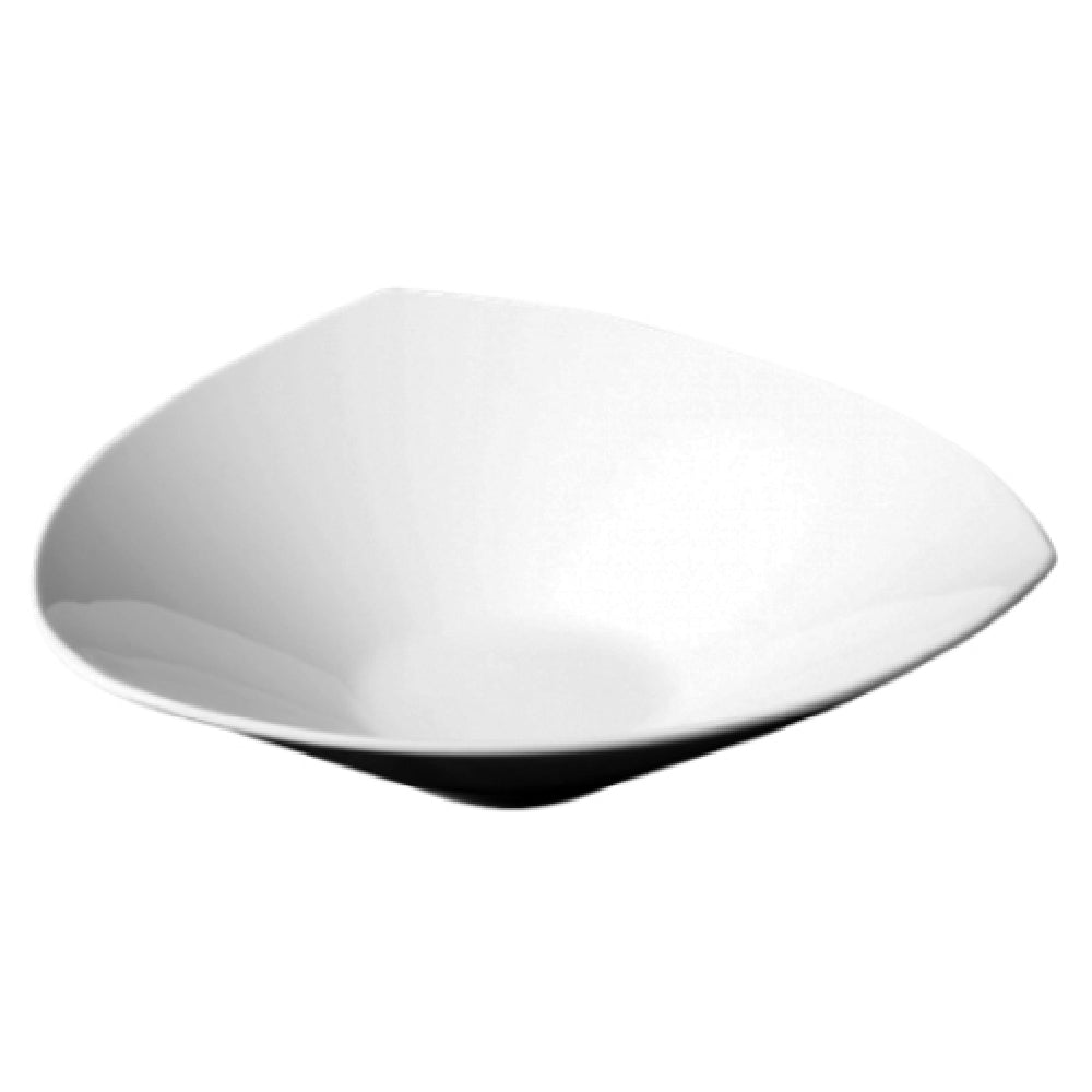 Cameo China 711-08114 Delta Bowl 56 Oz. (1.65 Liter) 10-3/4" X 11" X 3-1/8"H (27 Cm X 28 Cm X 7.8 Cm)