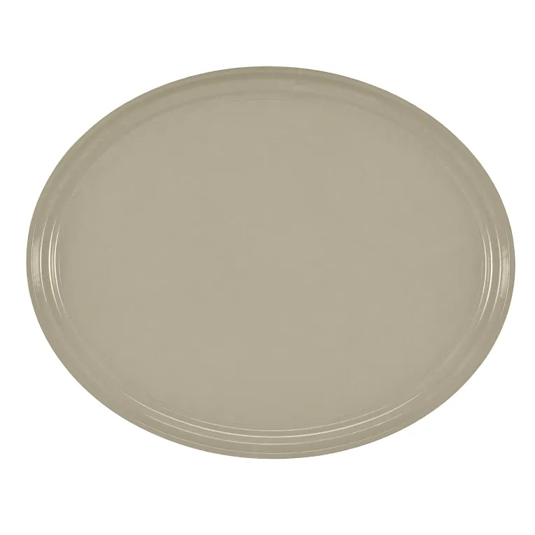 Cambro 2700104 Serving Camtray® Oval 22" X 26-7/8" Desert Tan