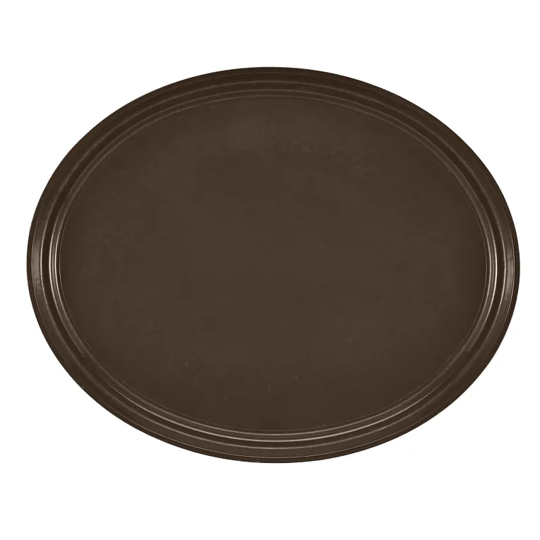 Cambro 2700116 Serving Camtray® Oval 22" X 26-7/8" Brazil Brown