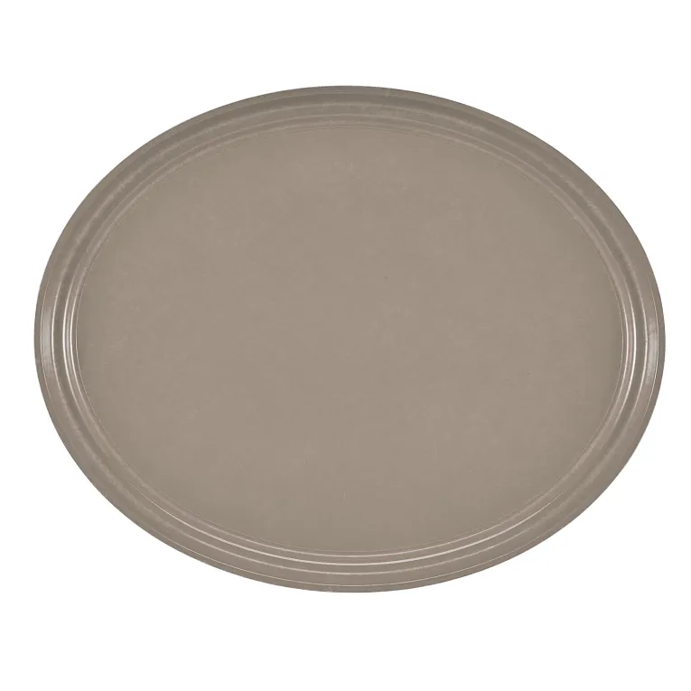 Cambro 2700199 Serving Camtray® Oval 22" X 26-7/8" Taupe
