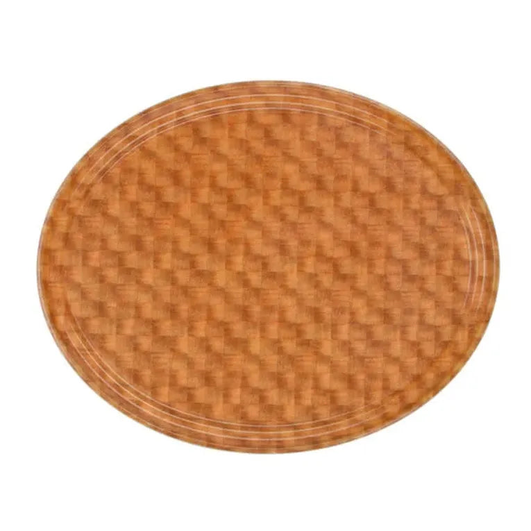 Cambro 2700302 Serving Camtray® Oval 22" X 26-7/8" Light Basketweave