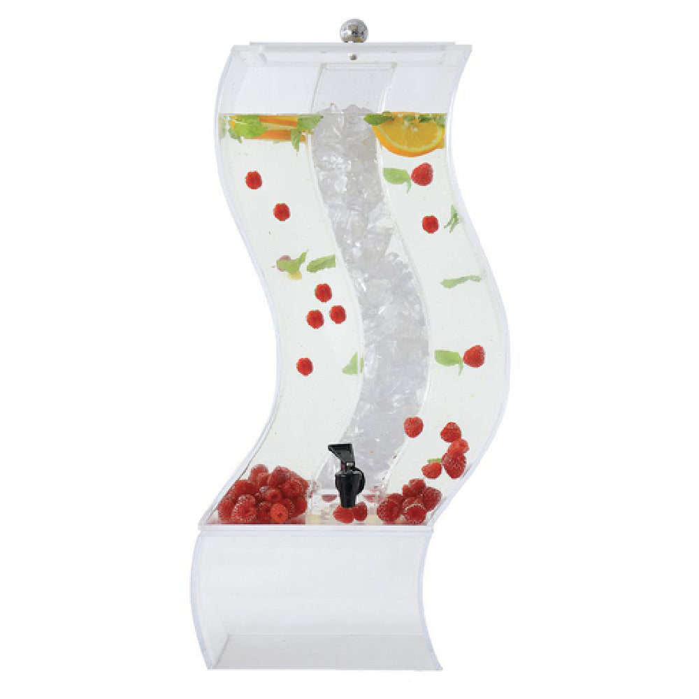 Hubert 18028 - Beverage Dispenser, 3 Gallon, 12" X 7-3/4" X 26-1/2"H
