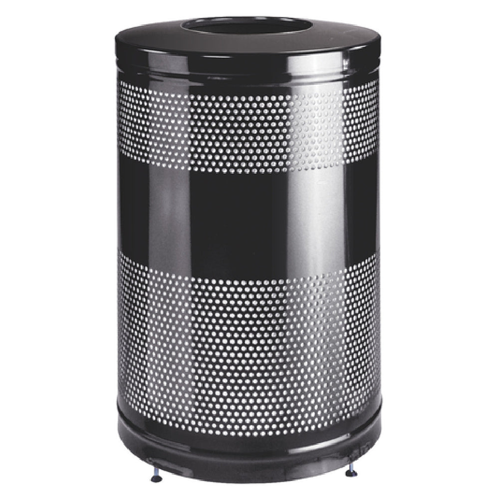 Rubbermaid FGS55ETBKPL - Howard Classics Recycling Receptacle, "Cans Or Bottles"