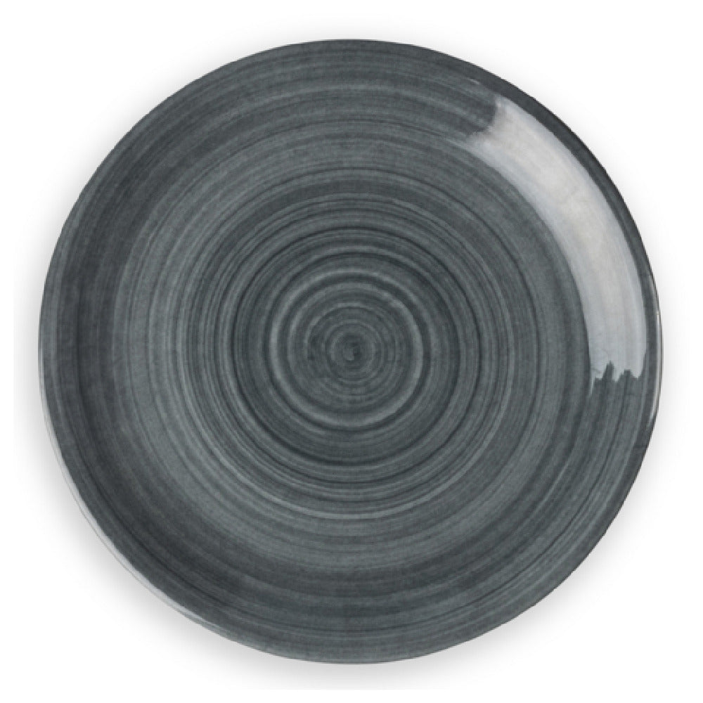 Bon Chef 54100-GR Brushstrokes B&B Plate 6" Dia. X 0.5" H