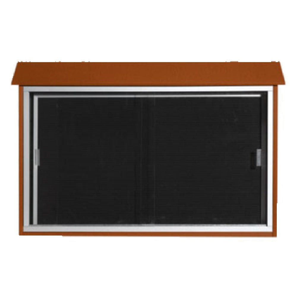 AARCO PLDS3045L-5 - Message Center, 45"W X 30"H, Wall Mounted