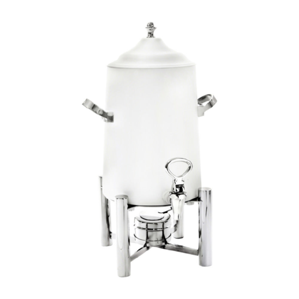 Steelite DW41WWTSS Urn Tempo 1 1/2 Gal White And Stainless Steel (Cust3Party Item) (Approx. Lead Time = 3 Weeks)