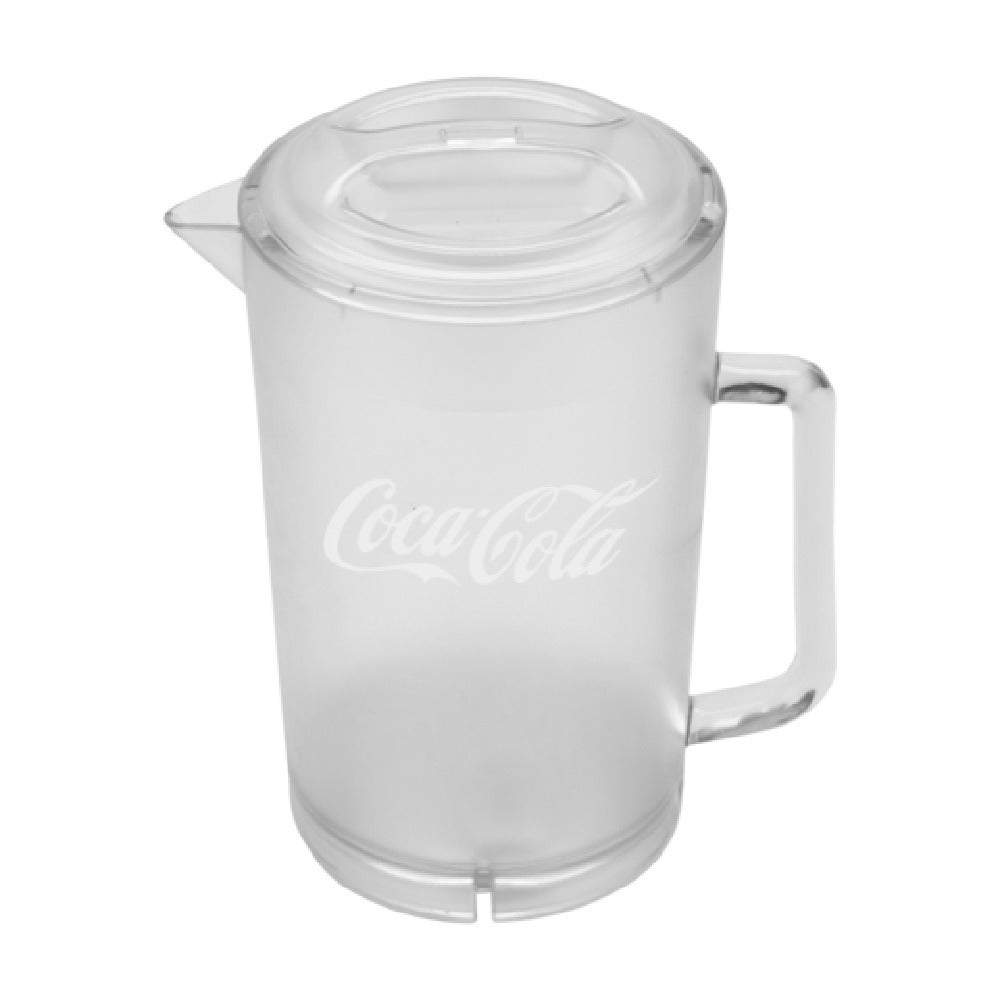GET P-3064-CCL - Coca-Cola Pitcher, 8.5" Tall, 64 Oz.