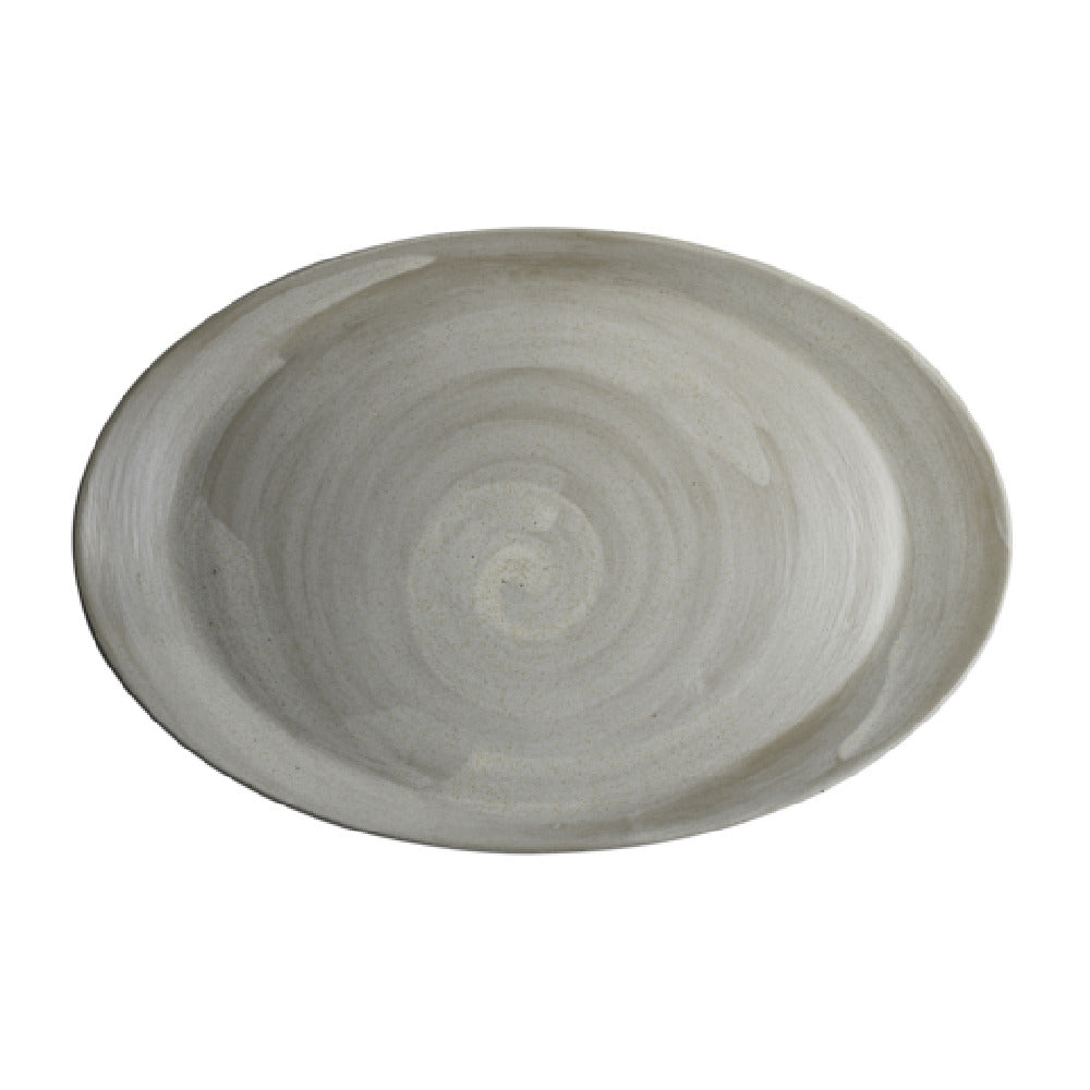 Steelite 6219RT022 Oval Platter 12.0" X 8.0" X 0.75" Carnaby