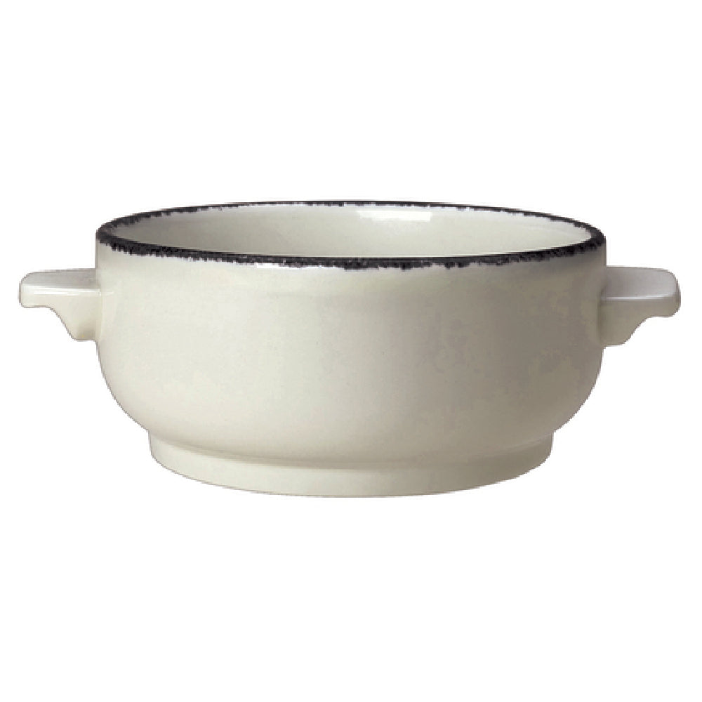 Steelite 1756B828 Soup Bowl Base 15 Oz. 6-1/4"L X 4-7/8"W X 2-1/4"H