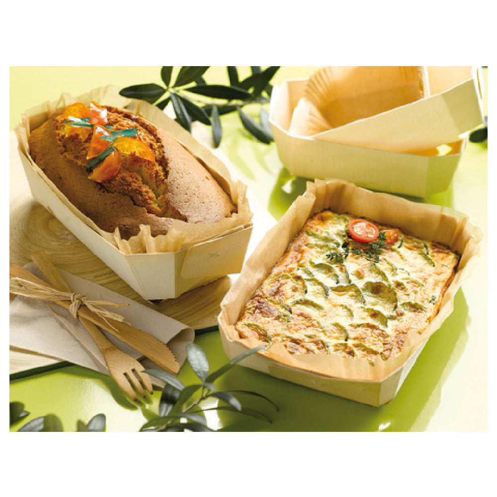 PacknWood 210NBAKE133 - Lovely Iseult Baking Mold, 10 Oz., 4.7 X 3.3" X 1.5"H