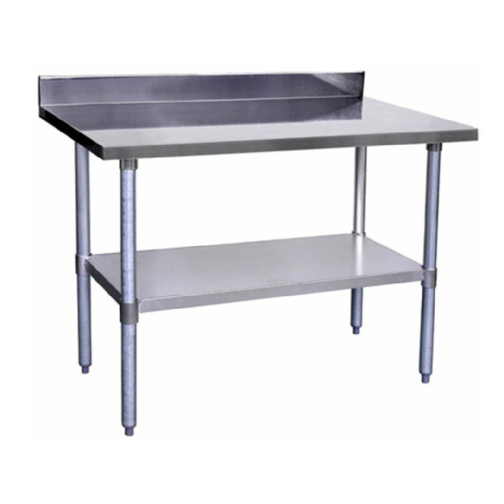Hubert 28W-059 - Kratos® 304 Stainless Steel Work Table, 30"W X 24"D X 38"H, 16 Gauge Type 304 Stainless Steel Top