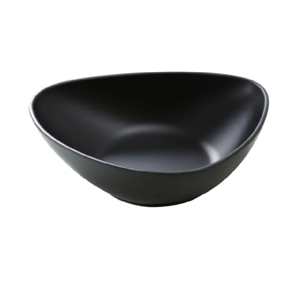 Yanco MO-209BK Moderne Soup Plate 36 Oz. 9"L X 7"W X 2-1/2"H