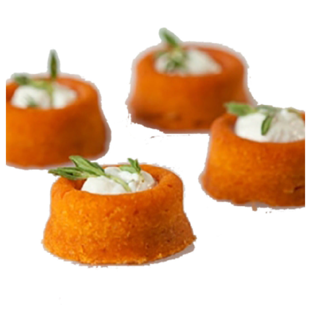 JB Prince M512 B - Silikomart Mold, 12"L X 7"W, (28) Micro Mini Savarin