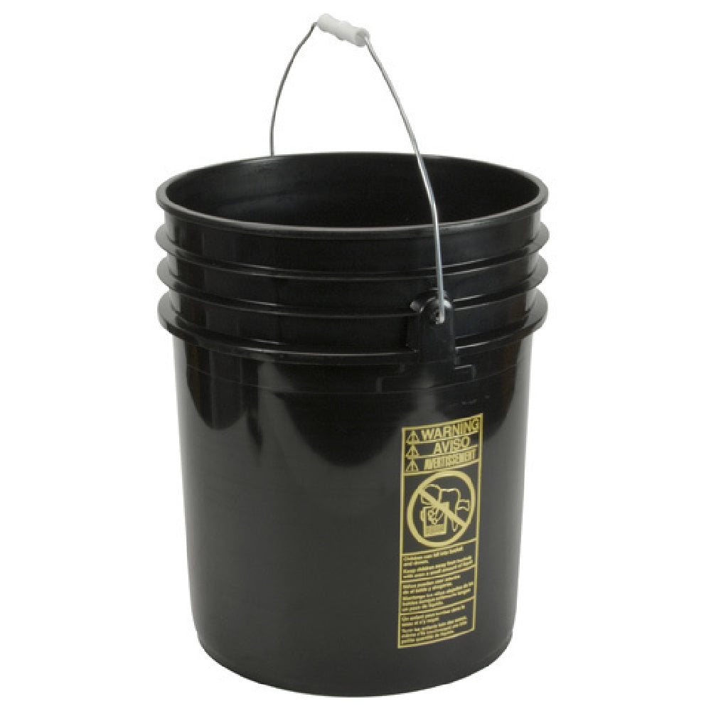 Franklin Machine Products 159-1202 Bucket 5 Gallon Black