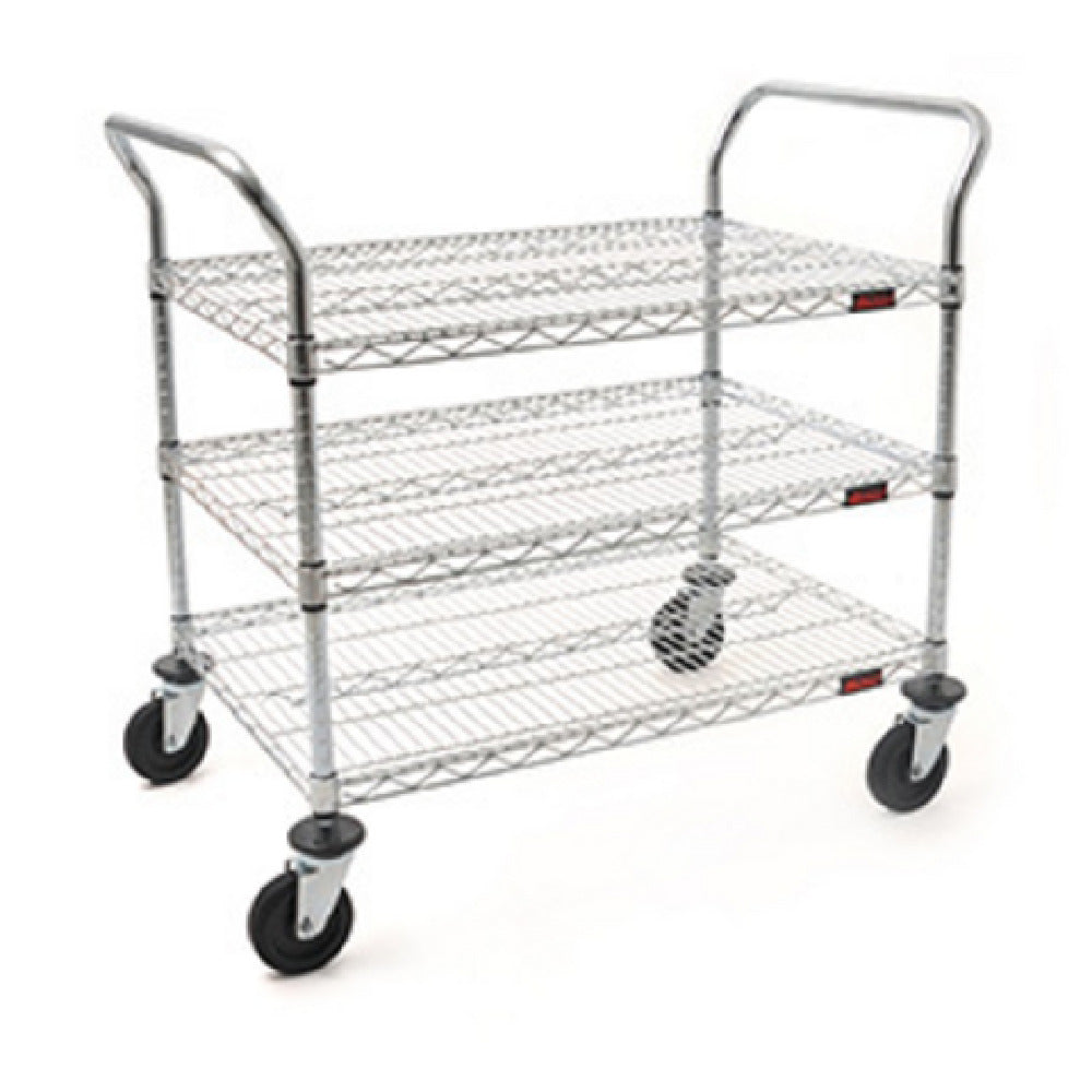 Eagle Group EU3-2436S - Utility Cart, 3-tier, 36"W X 24"D X 40"H