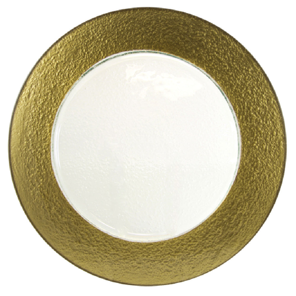 10 Strawberry St HAL-GLD340 - Charger Plate, 13", Round