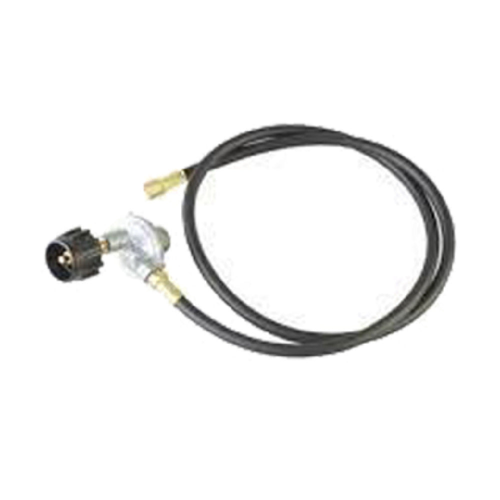 Comstock-Castle 24026-A 120" (3/8" OD) Rubber Hose With 3/4" Adapter & Single Stage High Pressure Regulator