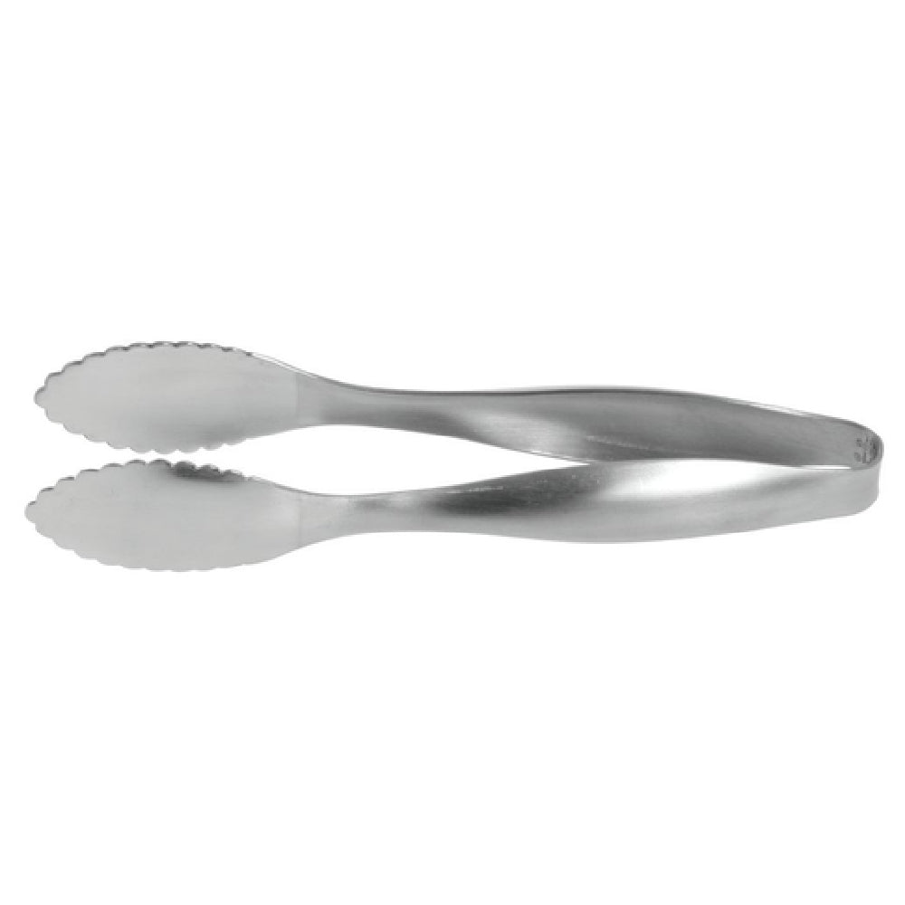 Hubert 22411 - Mini Serving Tongs, 6", Scalloped