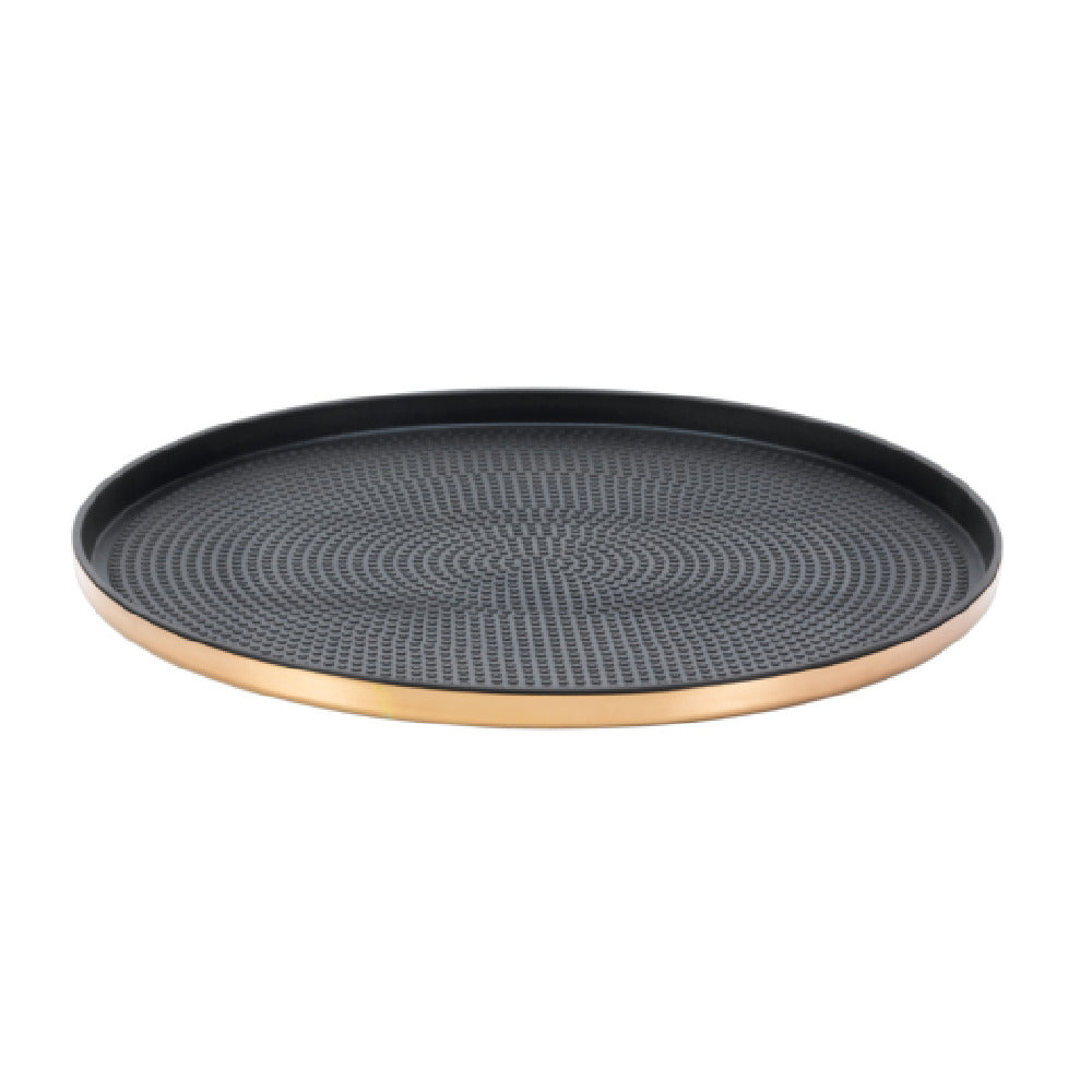Service Ideas TRME12RIRG Insert Tray 12" Dia. X 0.63"H Non-slip Tray