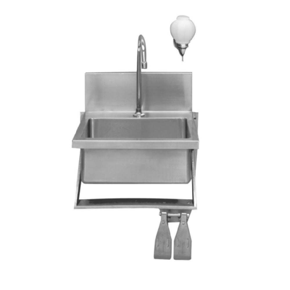 Winholt WWHS1410SP - Hand Sink, Wall Mounted, 10" X 14"