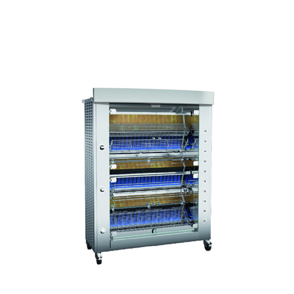 Rotisol GF1375-8G-SS_LP GrandFlame Rotisserie Oven Gas Floor Model