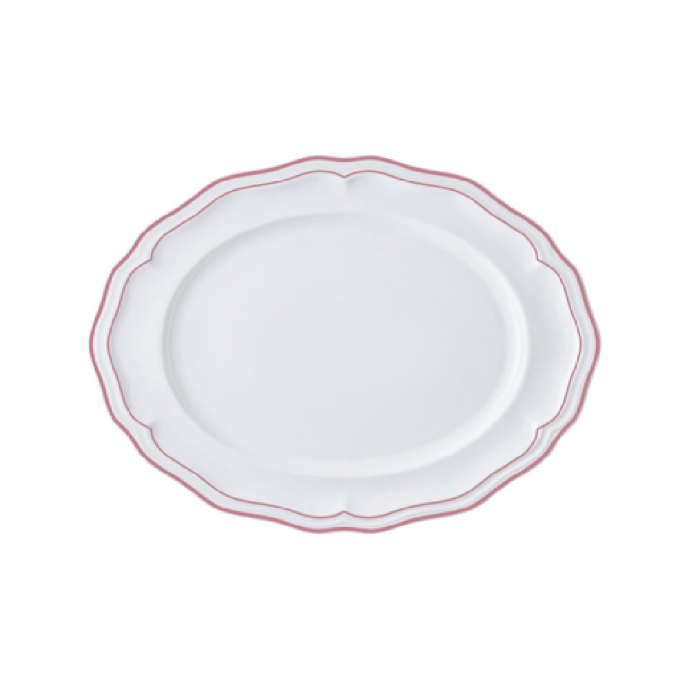 Steelite 62578FP818 Oval Platter 9.0" X 6.75" X 0.875" Adelina
