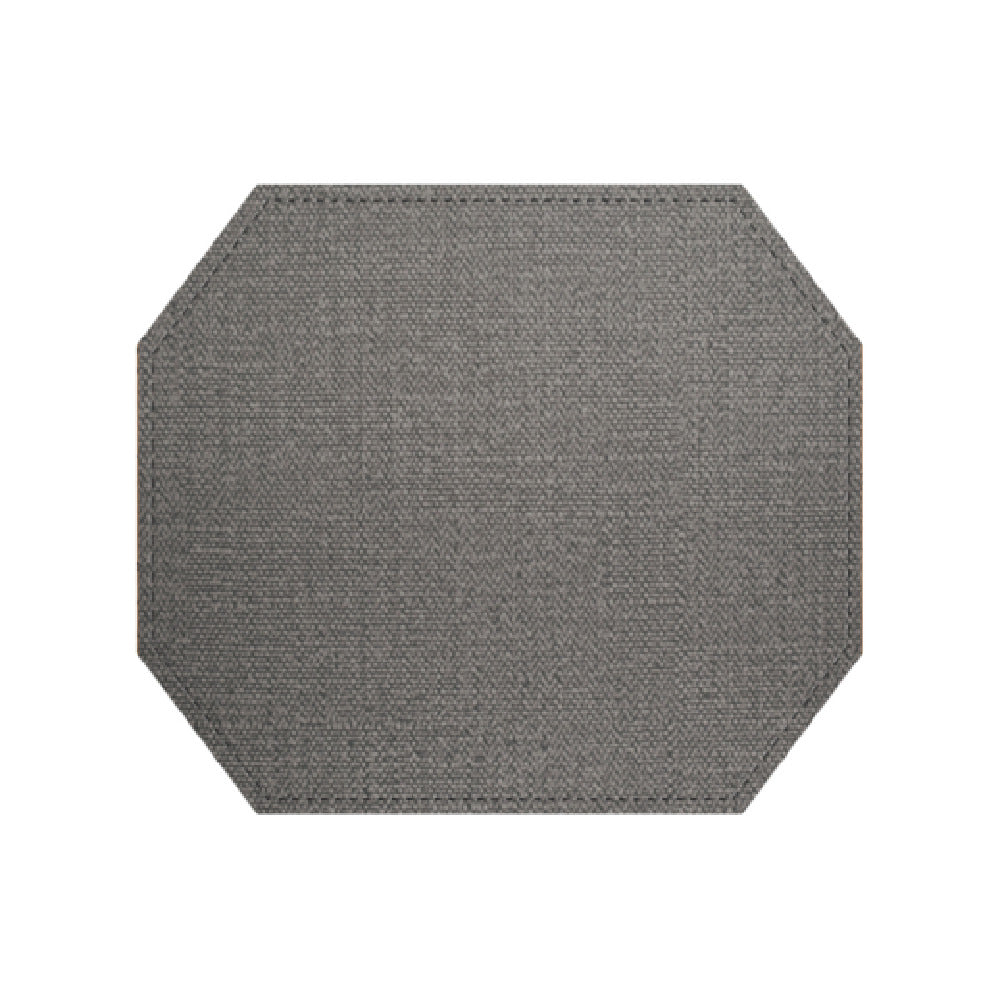 Risch TABLEMATOCT-MILAN 15X13 Milan Simulated Woven Vinyl Table Mat (specify Color)