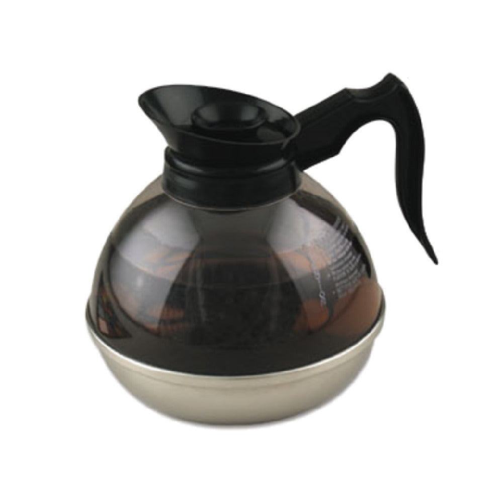 Alegacy Foodservice Products 50982 Coffee Decanter 2 Qt. Plastic With Stainless Steel Base