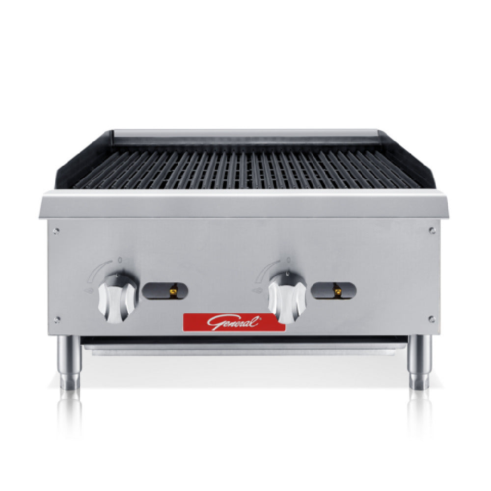 General GCRB-24LP General Charbroiler Gas Countertop