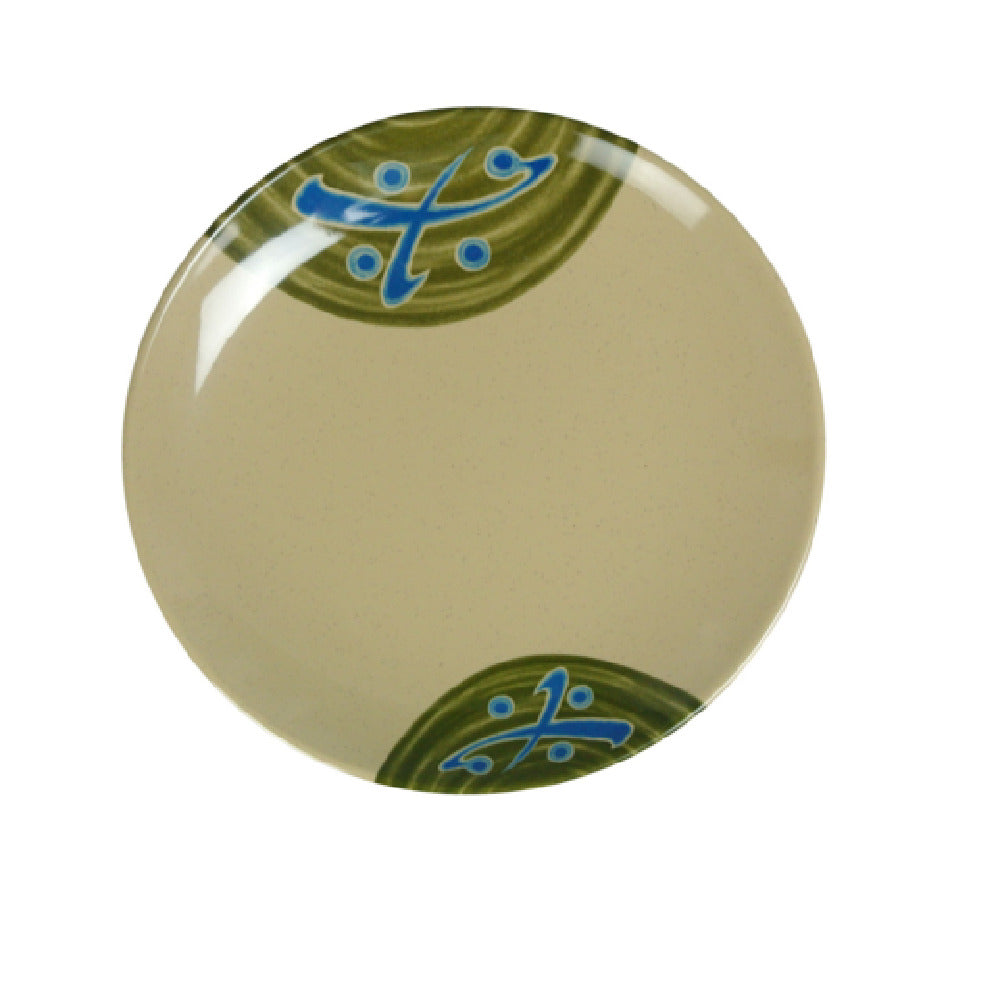 Yanco JP-1309 Japanese Plate 9" Dia. Round