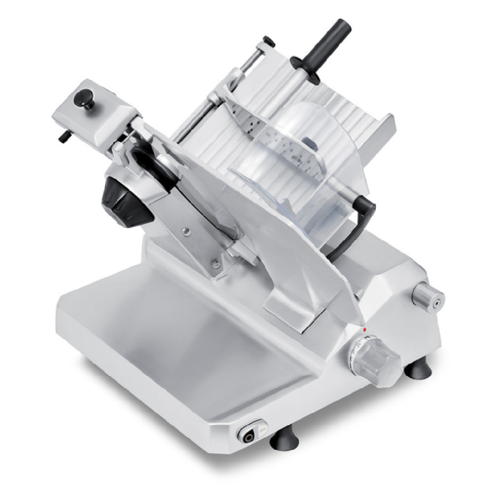 Rheninghaus MO12 - MONDIAL 300 Slicer, Manual Belt Driven, Gravity Feed