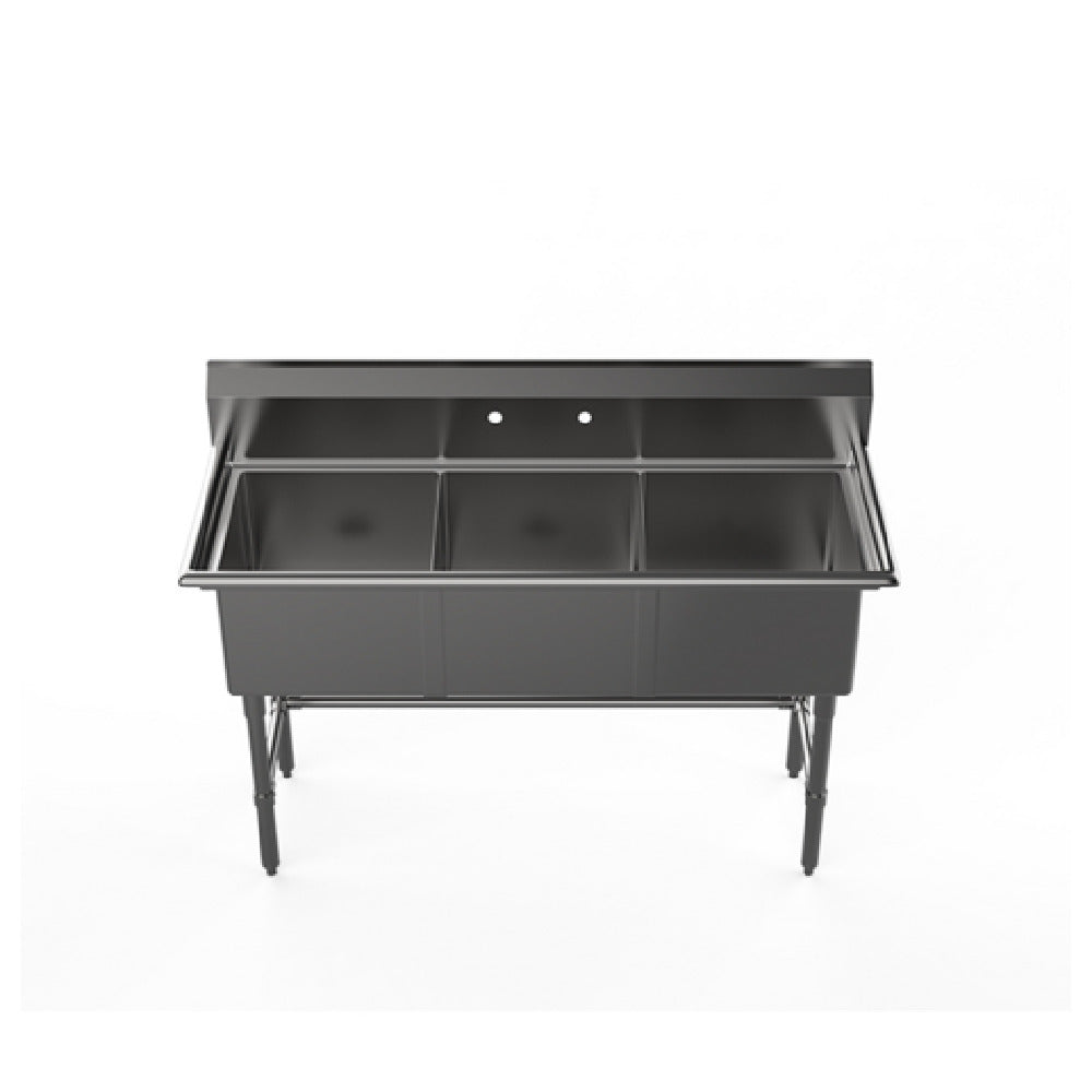 Atosa USA, Inc. SS1824F31D18 - MixRite Sink, 3-compartment, 90"W X 30"D X 44-1/2"H Overall