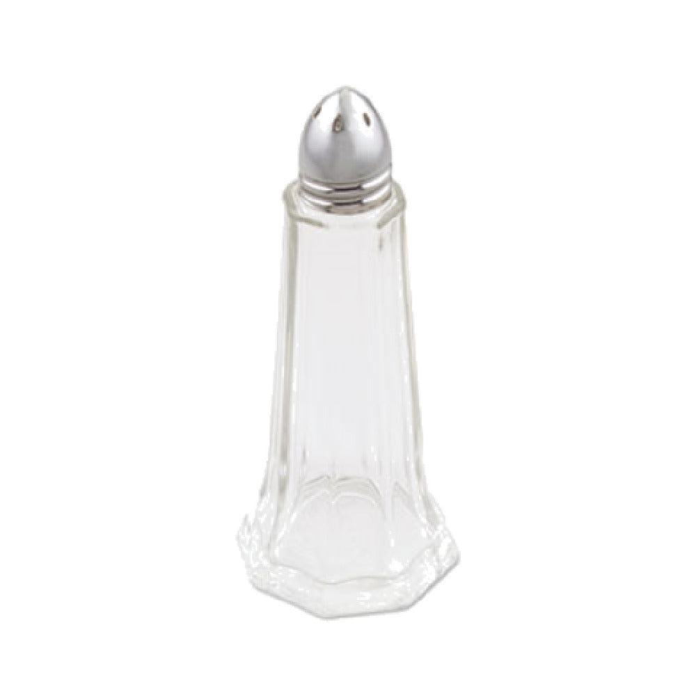 Alegacy Foodservice Products 158ST Salt & Pepper Shaker Top Only Chrome-plated