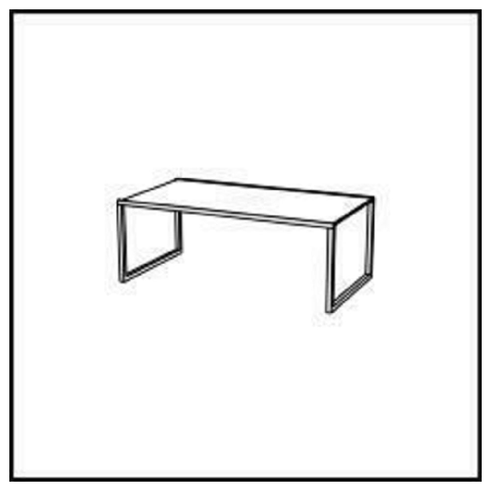 Bauscher Hepp VE-32003 - Venta® Table Riser, In Size M, Base Made In Steel With Powder-coating