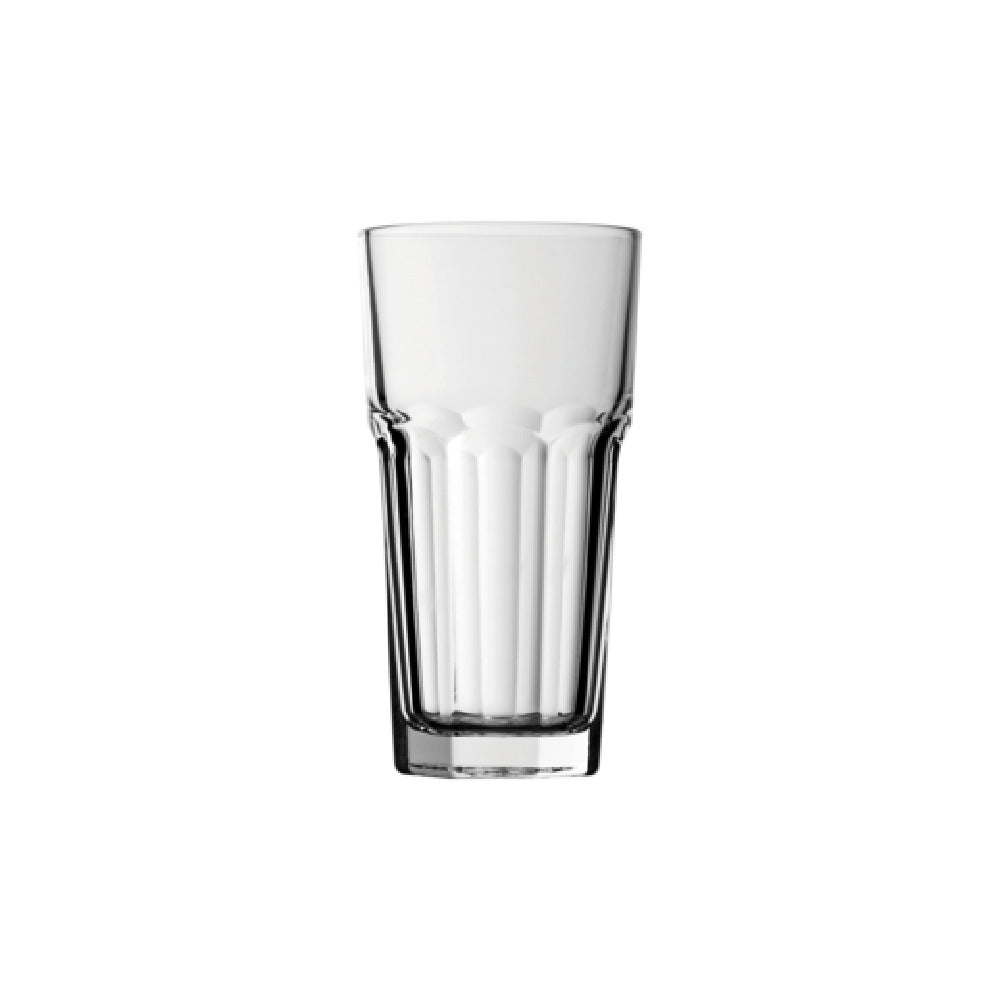 Steelite P52718 Tall Highball Tempered 10 1/2 Oz. (H 5-1/2" M 2-7/8" T 2-7/8" B 2-1/4") Tempered