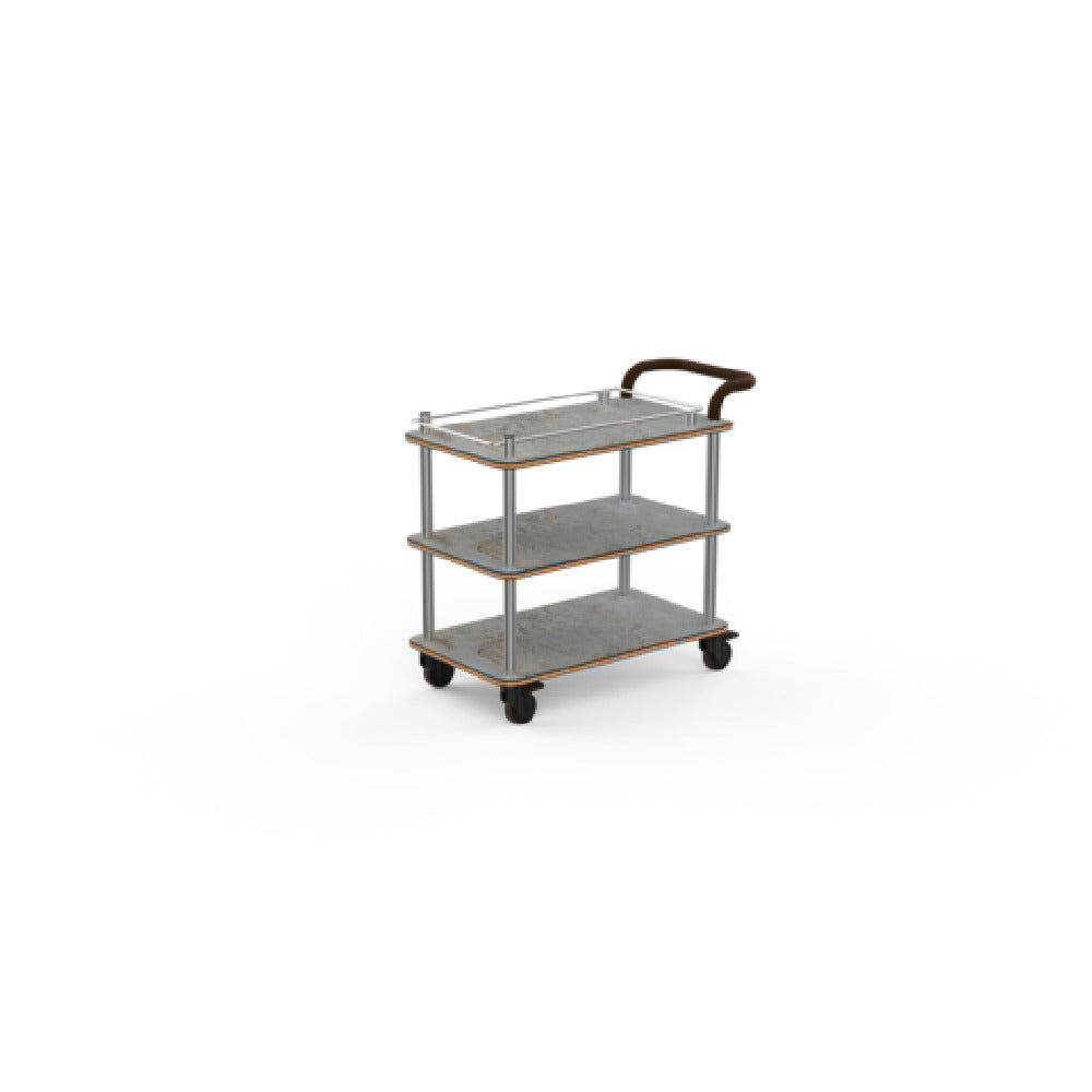 Steelite MGCRNX02GSXX Mogogo Buffet Solutions Roll'n Service Cart 41-1/2" X 21" X 36"H
