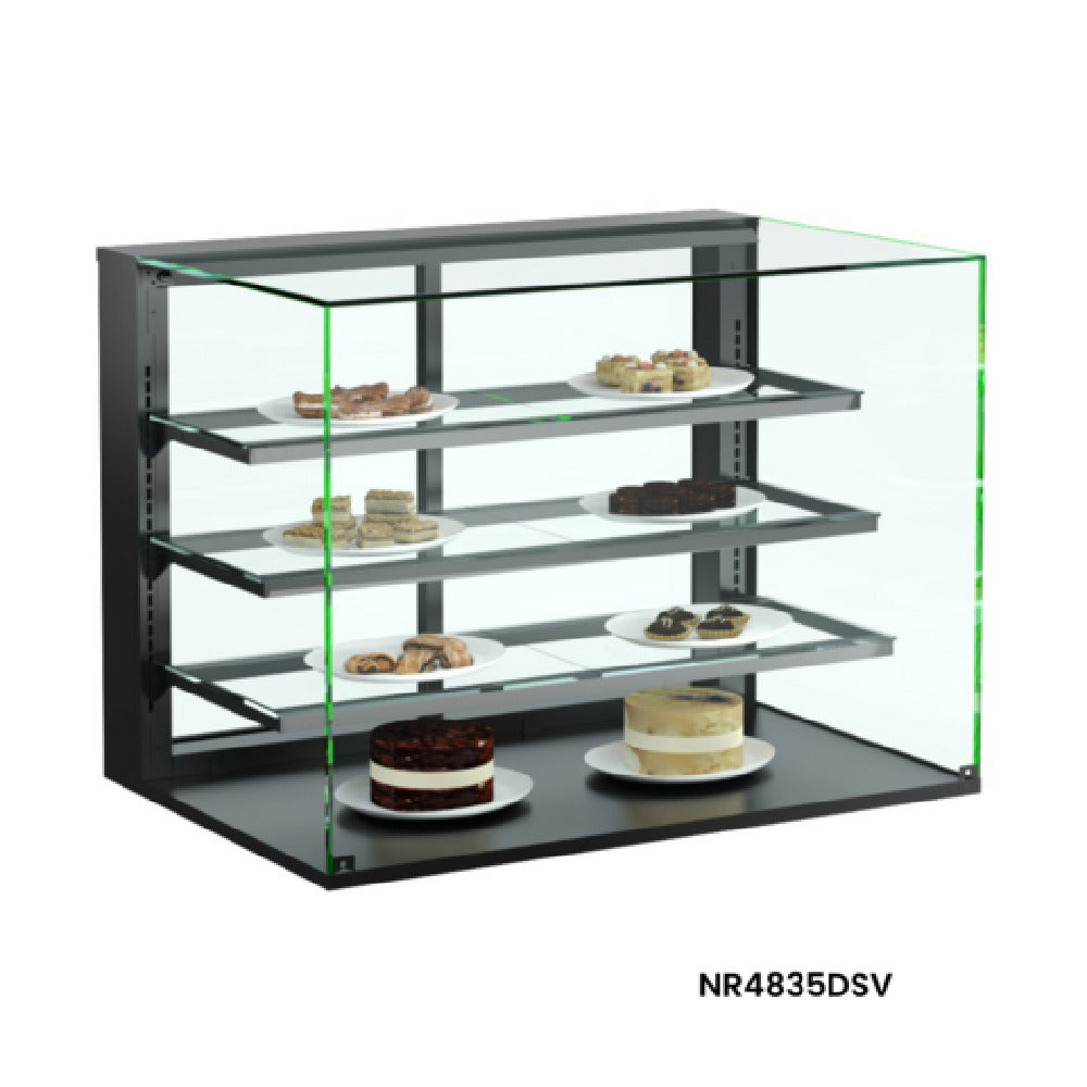 Structural Concepts NR4835DSV - Reveal® Service Non-Refrigerated Display Case, Countertop