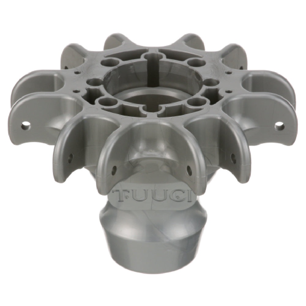 Tuuci K101001-6-SIL-1M Bottom Hub Silver Polymr 6 Positions Manual Lift