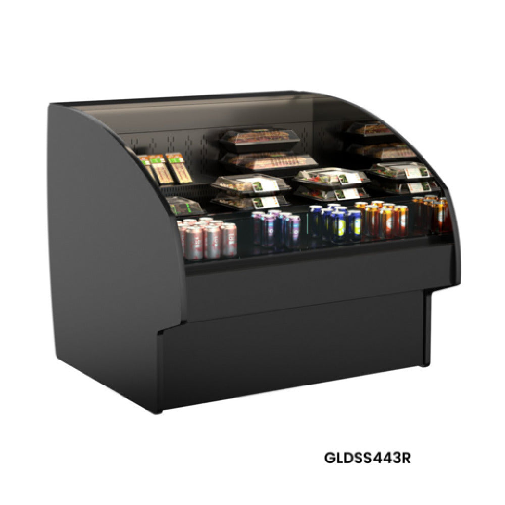 Structural Concepts GLDSS543R - Fusion® Refrigerated Self-Service Case, 62-5/8"W X 46-7/8"D X 43-3/8"H