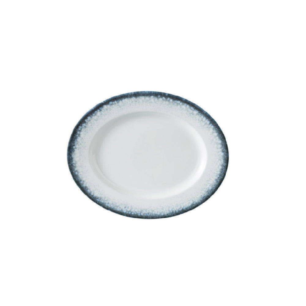 Yanco MR-212 Mars Plate 12"W X 91/2"D X 1"H Oval