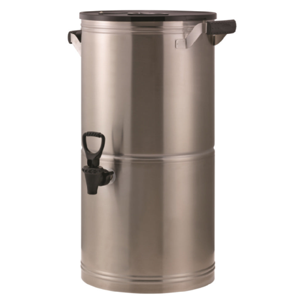 Service Ideas ITS5GPL Service Ideas Round Commercial Tea Urn Stainless 5 Gallon