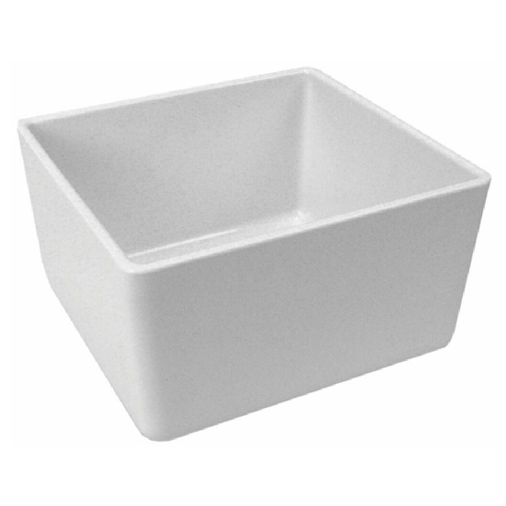 Bauscher Hepp TPO4313 - Chunky Collection Deli Crock, 2 Qt., 6-3/4"L X 6-1/2"W X 4"H
